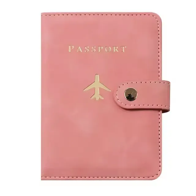 porte-passeport pour voyage essentials, étui portefeuille pour accessoires de voyage, porte-livres de passeport pour femmes/hommes