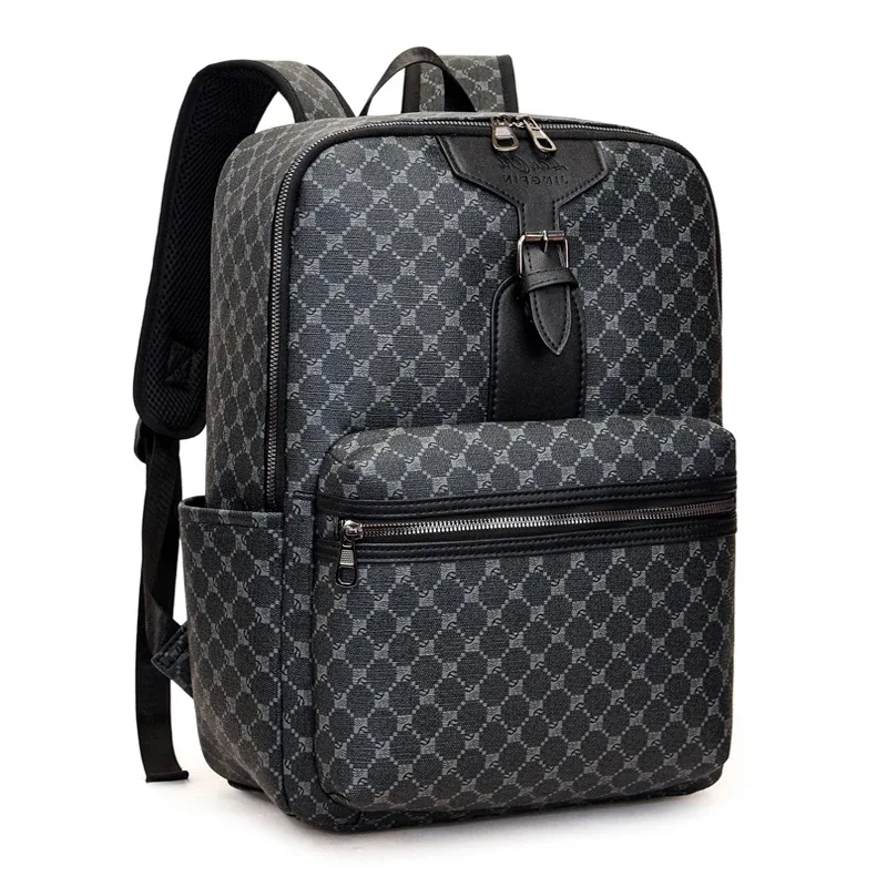 Sac à dos tendance pour homme, grande capacité, imperméable, sac de voyage de haute qualité, sac pour ordinateur portable, sac d'école polyvalent pour étudiant