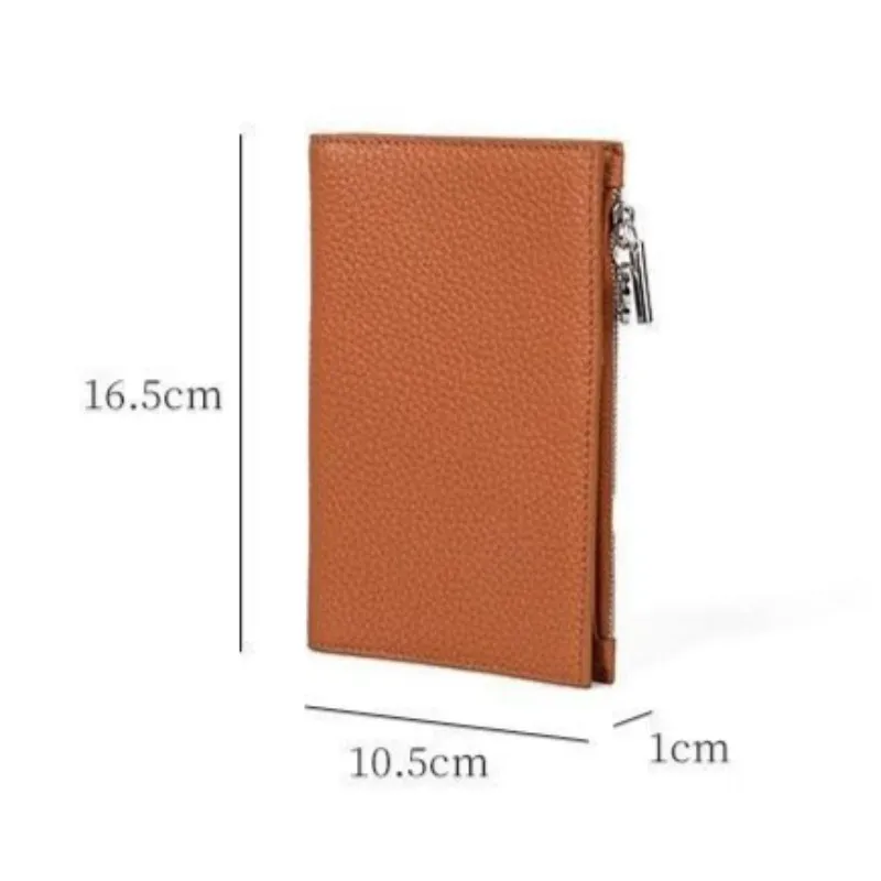 porte-passeport en cuir, portefeuille de voyage étanche pour femmes et hommes, couverture à fermeture éclair