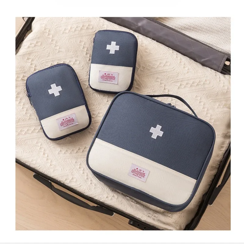 3 pièce/ensemble paquet de médicaments Portable de voyage sac de premiers secours multifonctionnel sac de rangement Camping en plein air voyage et sac de rangement à domicile