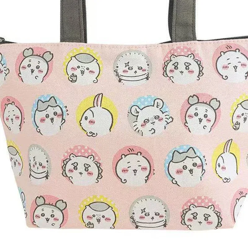 nouvelle sacoche isotherme portable chiikawa pour femme, motif dessin animé kawaii, en aluminium, pour garder les repas au frais