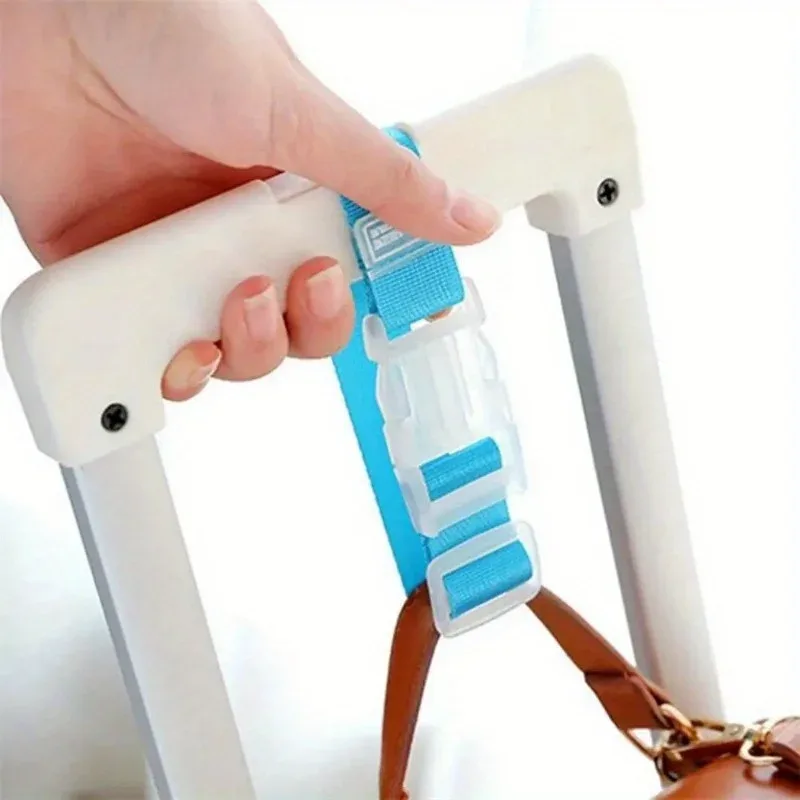 1/2/3/5/7 pièces sangles de bagages réglables sangles à boucle de suspension portables en nylon valise sac cei