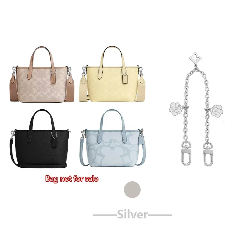 bandoulière pour sac coach city15 mini tote, sangle de sac avec chaîne décorative, accessoires de remplacement pour sac bandoulière