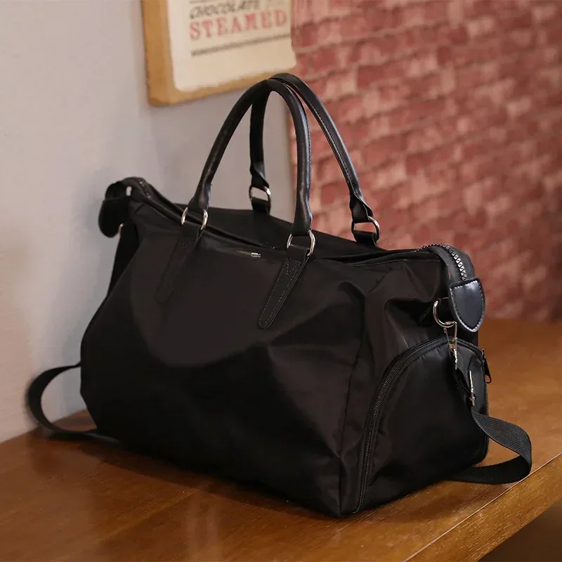 sac de voyage à la mode, sac de sport portable à courte vitesse, léger oxford, grande taille, fourre-tout pour bagages, sac à main pour hommes et femmes