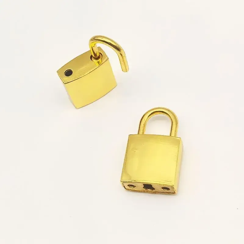 1 pièce fermoir de sac en métal carré, verrou de valise, boucle de fermeture, accessoires décoratifs pour sacs à main et matériel de bricolage