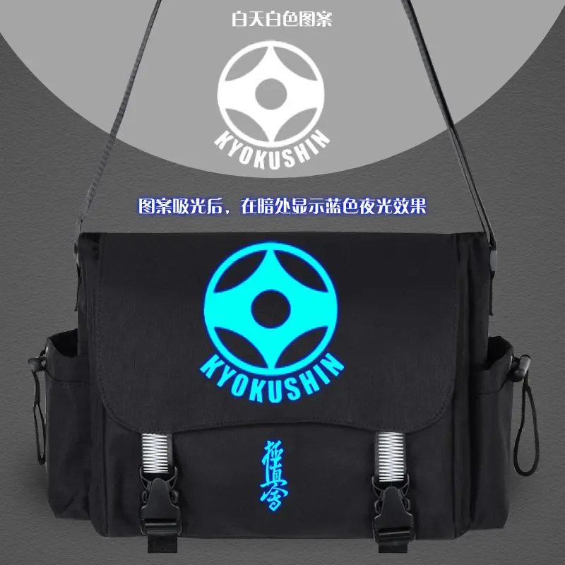 kyokushin-sac à dos de karaté, cartable wukong, oxford fashion, sacoche décontractée à fermeture éclair pour ordinateur portable, étudiant, anime, nouvelle collection