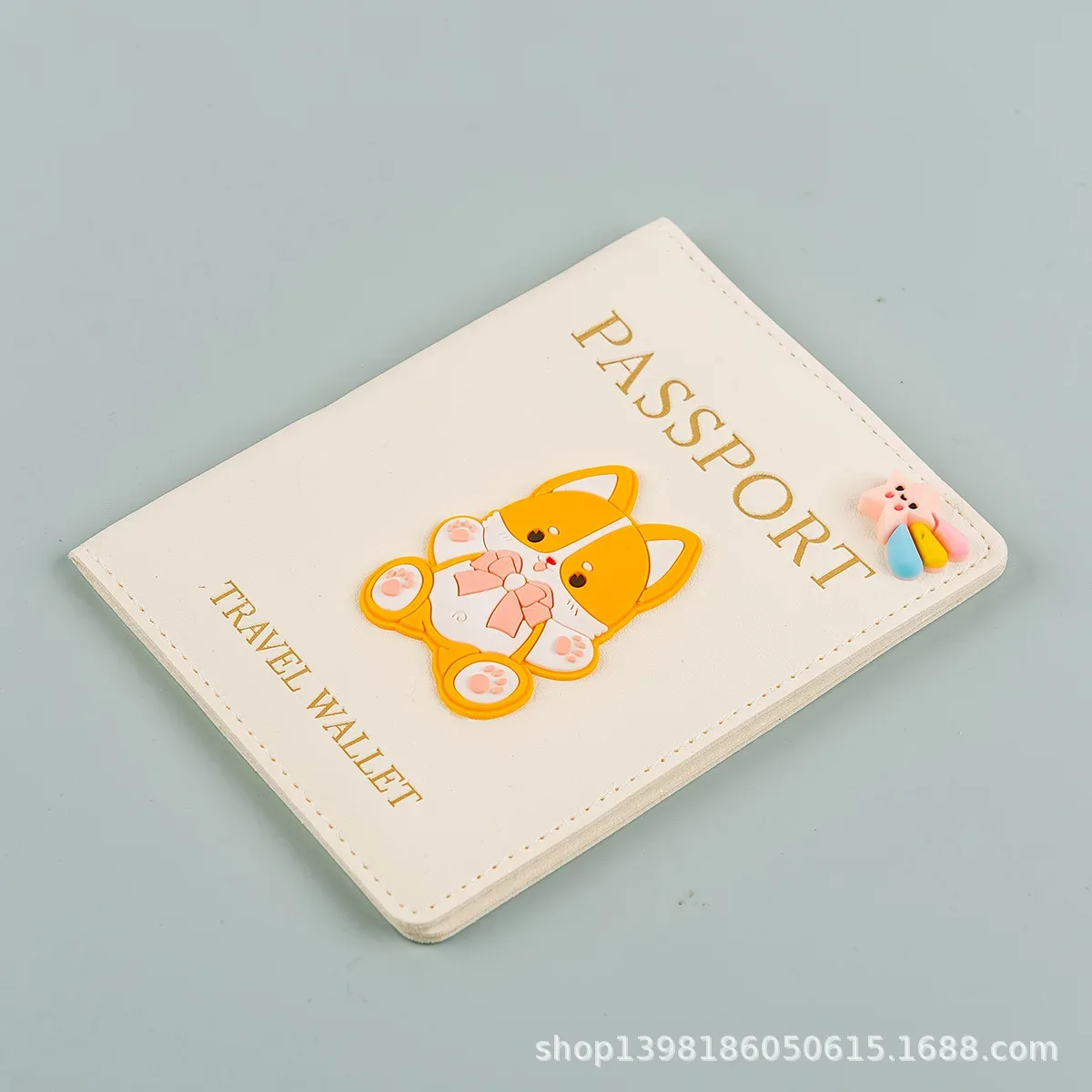 couverture de passeport sur le thème d'anime, porte-documents de voyage tendance pour sac essentiel quotidien, couvertures de passeport