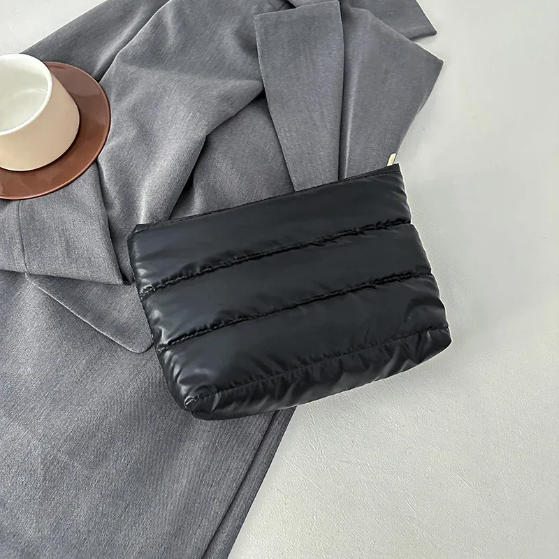 trousse de maquillage noire de grande capacité, sac à cosmétiques multifonctionnel portable, sac de rangement de toilette étanche, sac de voyage