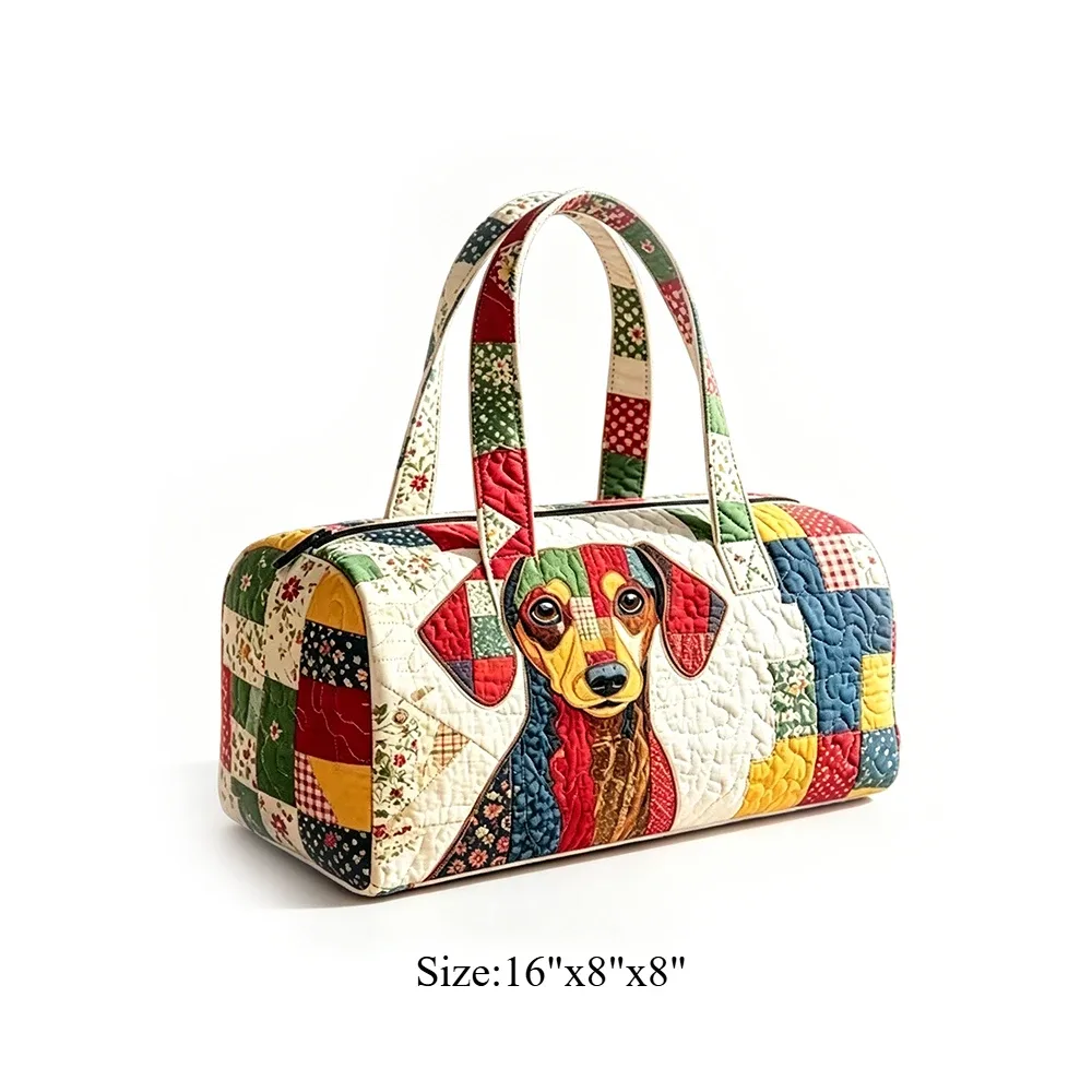 sac de voyage matelassé à imprimé floral vache, sac de week-end léger, bagage à main pour la gym, les sports et les escapades