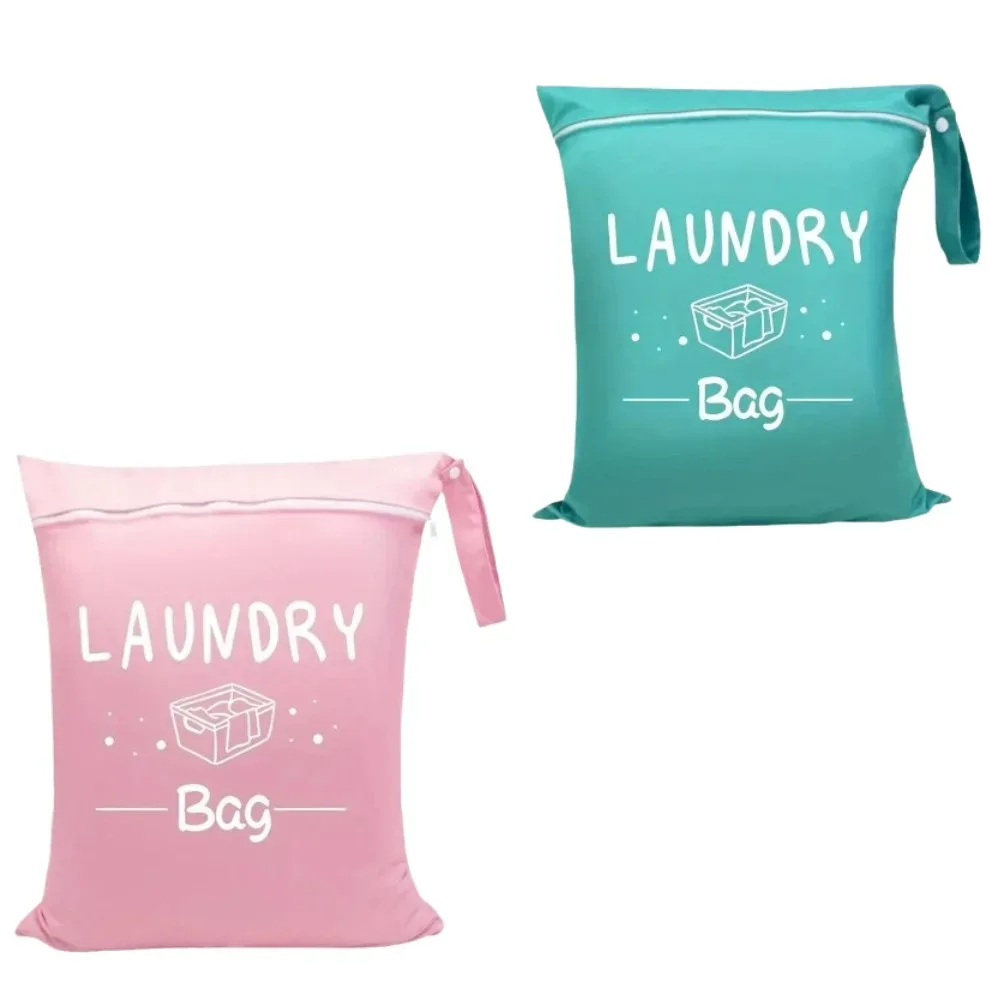 sac de voyage imperméable 4 couleurs pour linge humide et sec, pochette organisatrice avec fermeture éclair et sangle de suspension, sac de rangement portable