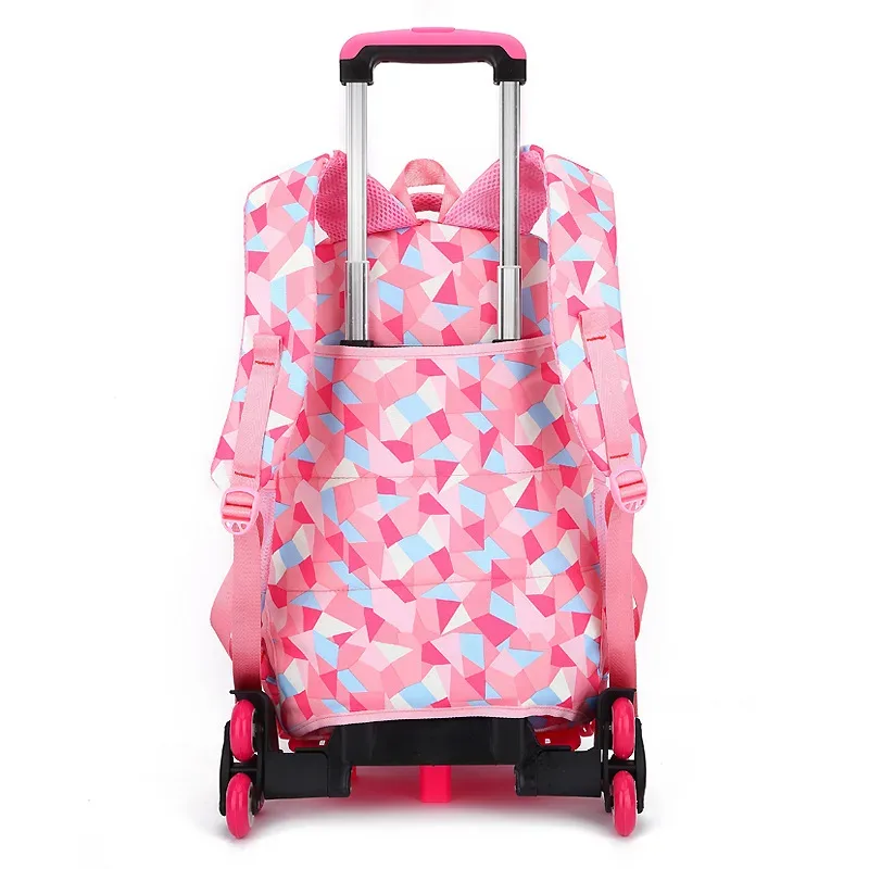 sacs à roulettes pour filles enfants bagages de voyage sacs d'école roulants sac à roulettes sac à dos sur roues filles chariot sacs à dos scolaires sac