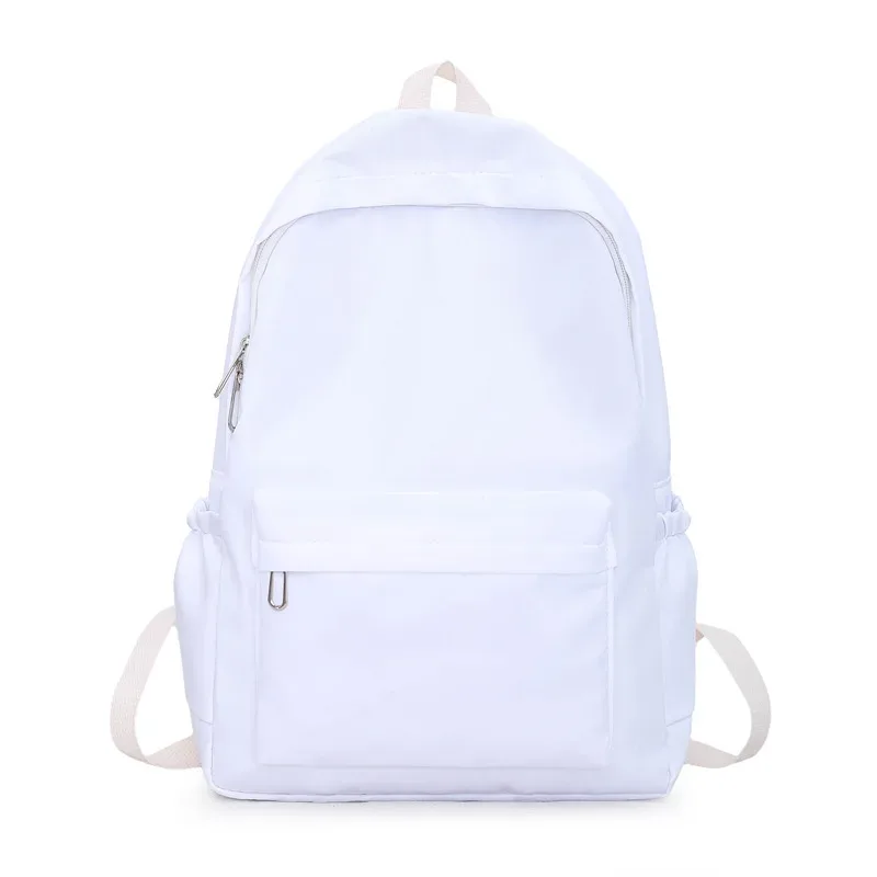 sac à dos décontracté de grande capacité, style ins, mode filles, couleur unie, bonbons, simple, étudiant