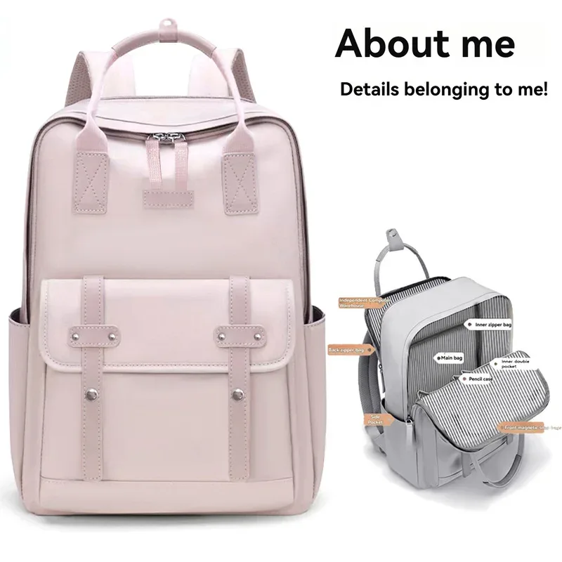 sac à dos tendance de marque polo, design féminin de niche, sac à dos à la mode, sacoche pour ordinateur pour étudiants universitaires, sac pour collégiens