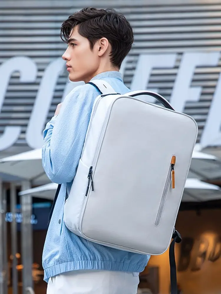 mark ryden-sac à dos observateur et décontracté pour homme et femme, antivol, gris, ordinateur portable, voyage, école, étudiant, 15.6 pouces, mode