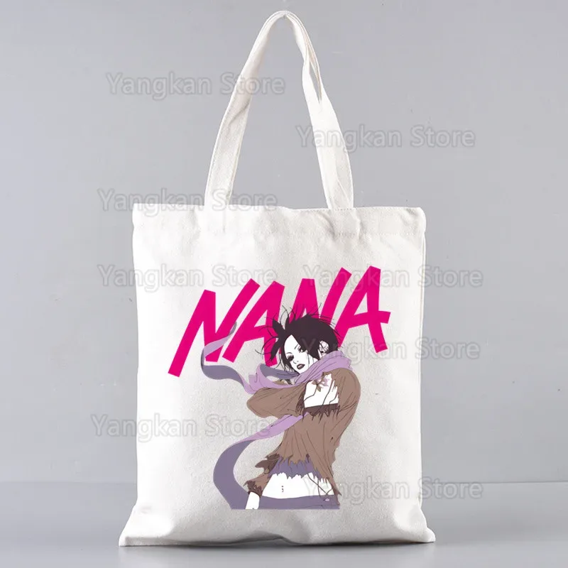 nana anime toile fourre-tout sacs pour dames sacs à main kawaii mignon bolsa portable shopping sac à bandoulière