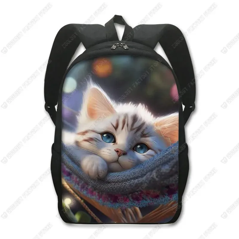 sac à dos chat mignon chat persan/siamese, sacs d'école pour enfants pour adolescents, chat britannique écossais, sacs à dos pour ordinateur portable, sac de livre chaton