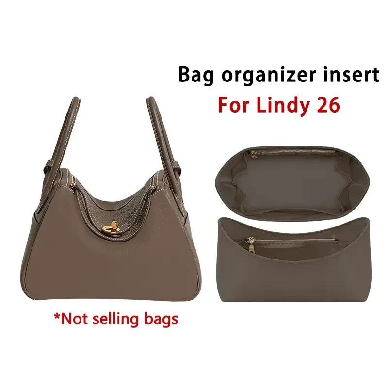 organisateur en nylon pour lindy 26, sac de rangement durable, support stable, modification intérieure pratique, résistant à l'usure, léger et bien rangé