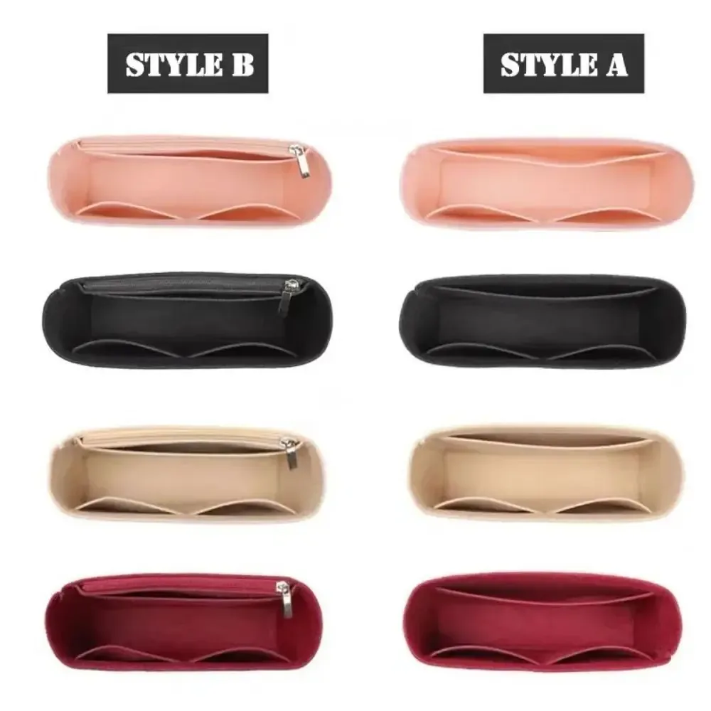 sac de rangement multi-poches pour longchamp, mini pochette en feutre, 1 pièce