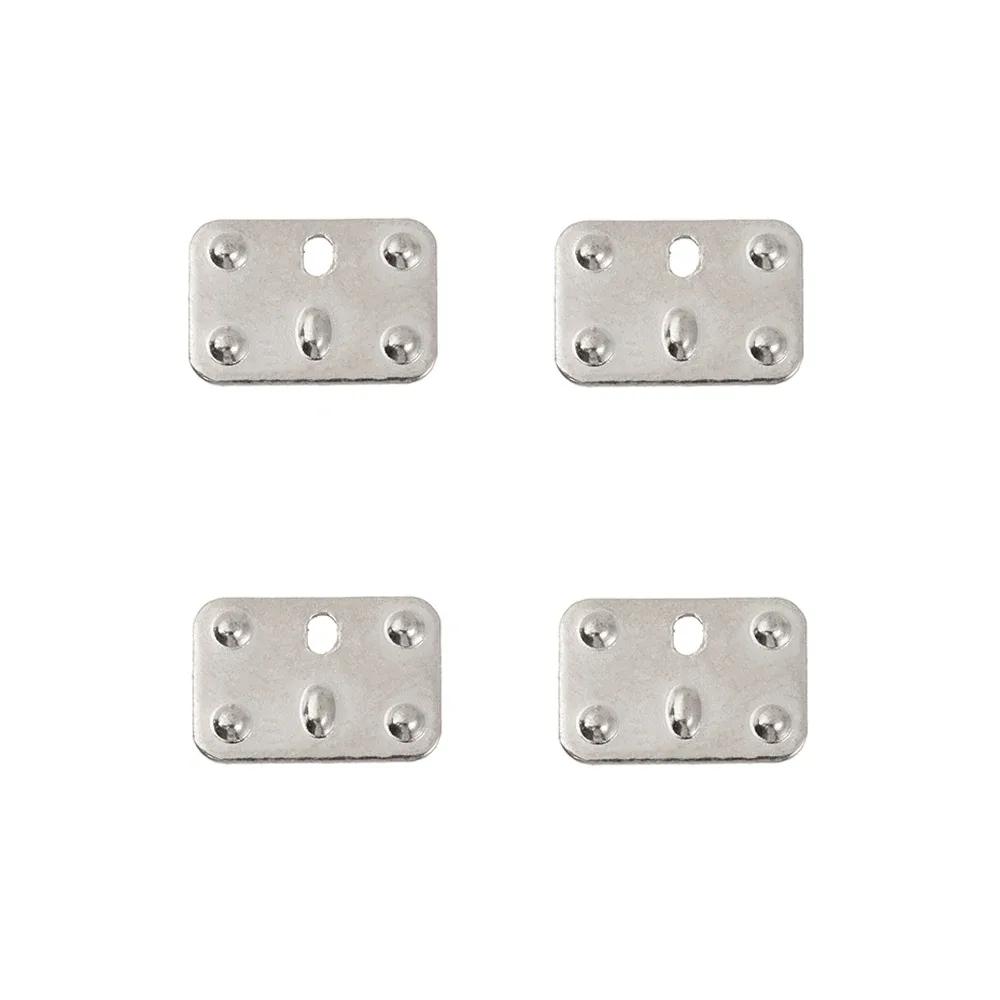 4 pièces de protection d'angle en métal pour valises, accessoires de bricolage manuels, mini-verrous de coffre en métal, pièces pour sacs