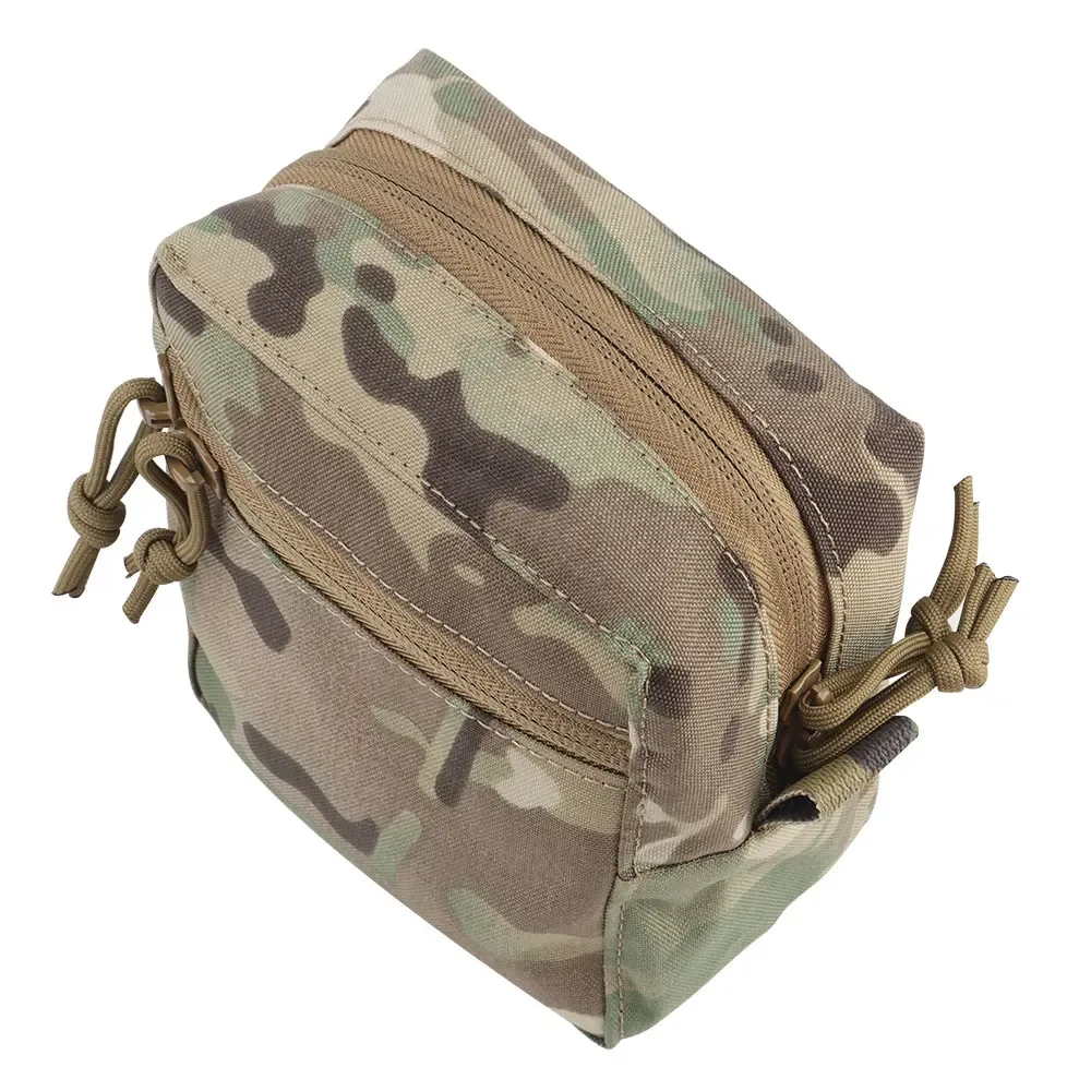 pochette gp d'extérieur carrée, petit sac divers, sac de rangement à fermeture éclair molle