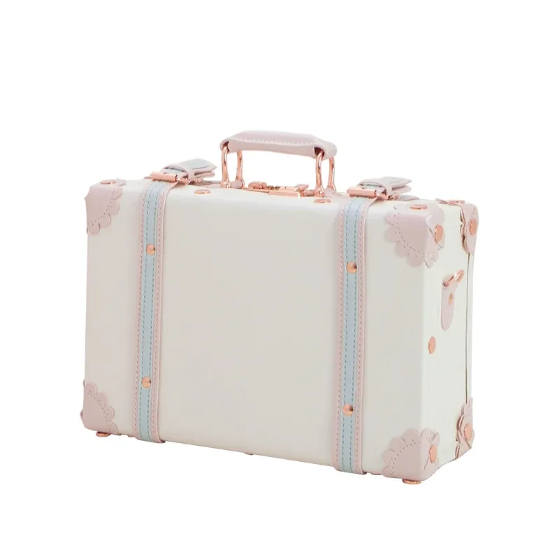valise de voyage vintage 2026 rigide à roulettes style rétro pour bagage à main