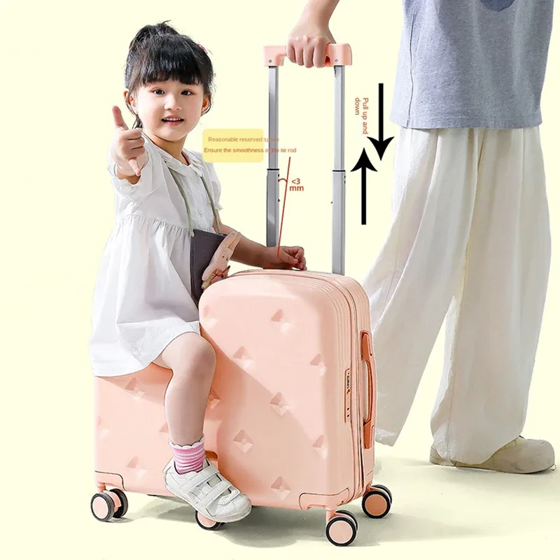 valise à roulettes 2-en-1 pour enfants, petite valise de cabine 18/20 pouces avec porte-gobelet pour garçons et filles, idéale pour les étudiants