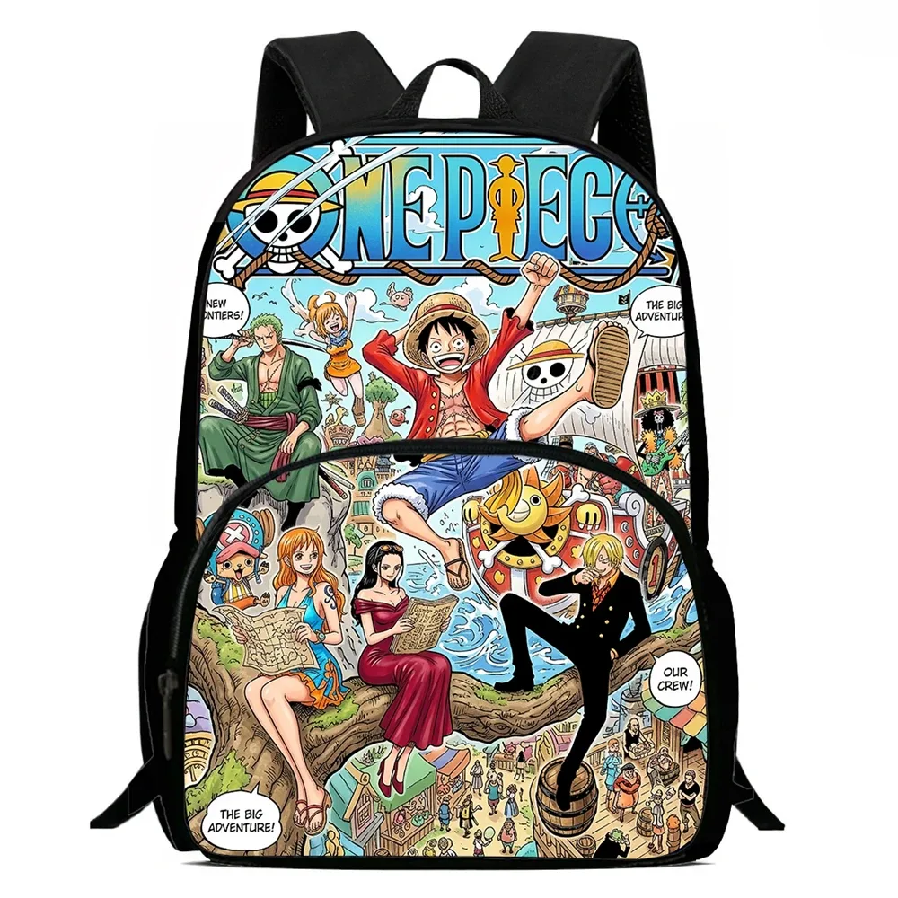 sac à dos one piece de 15 pouces avec poche avant, sac à dos d'école unisexe léger pour garçons et filles de 6 à 10 ans, sac à dos de voyage