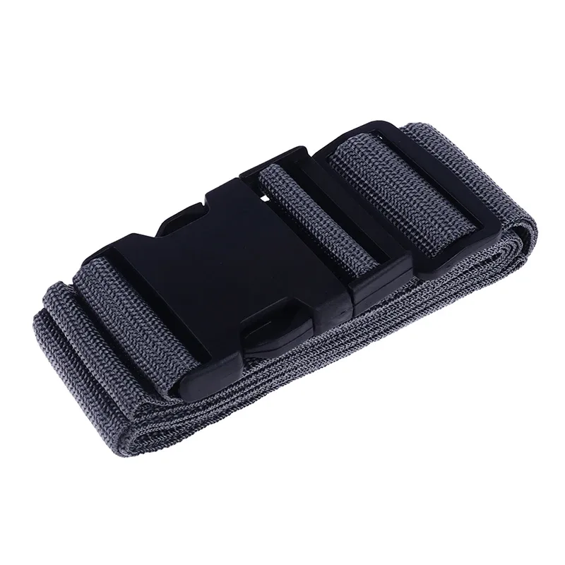 sangle d'emballage en nylon durable pour bagages de voyage, serrure sécurisée pour valise, ceinture, 2m, 1pc
