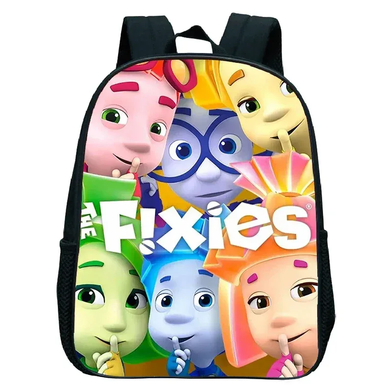 sac à dos pour enfants de la série télévisée the fixies, sac à dos pour la maternelle, pour garçons et filles, sac à dos de dessin animé the fixies, mochila
