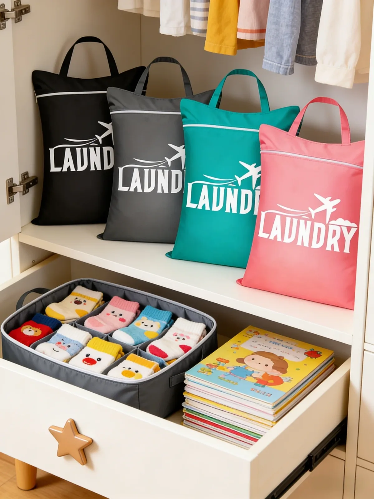 Plusieurs couleurs sont disponibles pour les sacs à linge, les grands sacs de voyage, les sacs de sport, de yoga et de gym, adaptés aux voyages, avec séparation pour articles humides et secs.