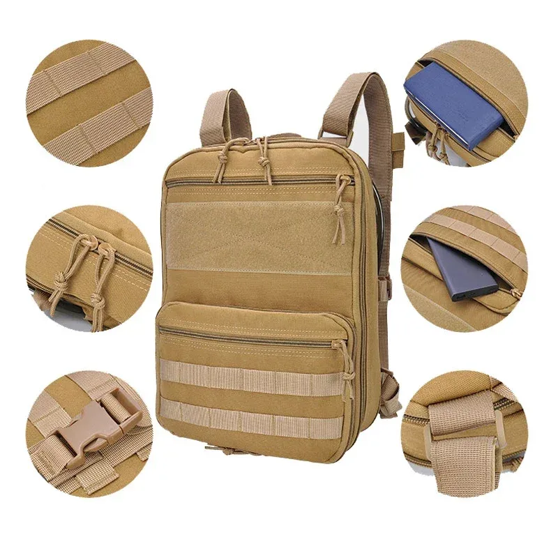 2026 nouveau flatpack d3 sac à dos tactique molle airsoft sac à dos chasse en plein air polyvalent gilet d'assaut sac accessoires mochilas