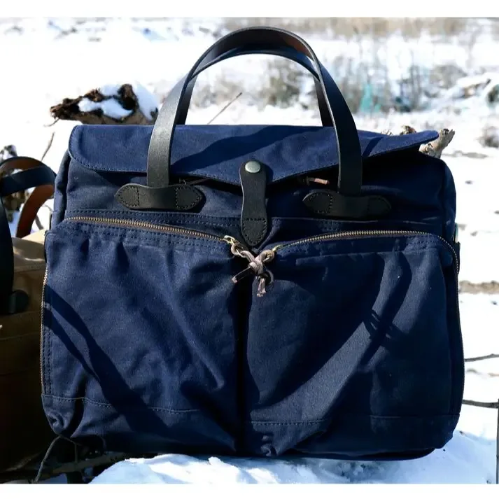 tailleur brando super qualité sac à dos américain rétro 70140 huile cire toile sac à main taille 40*32*9 cm lourd sac à bandoulière étanche