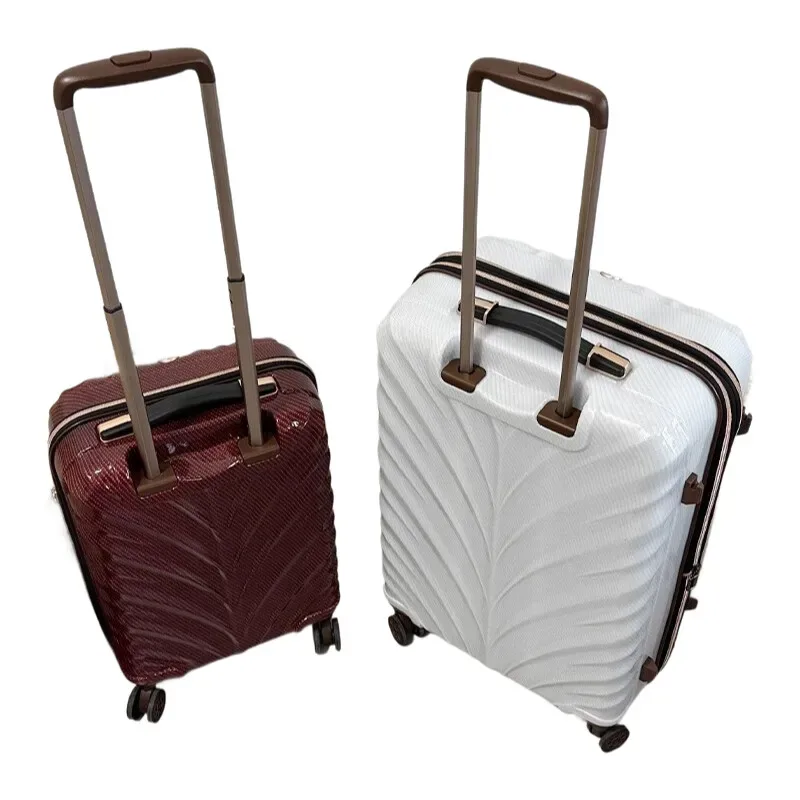 valise ultra-légère en fibre de carbone – bagage à main de 1,9 kg et 21 pouces avec roues rotatives silencieuses, coque durable