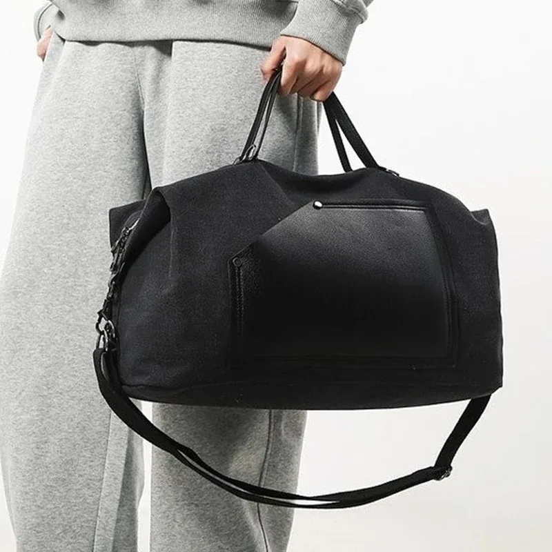 sac de voyage pour homme et femme, sac fourre-tout de grande capacité, sac de sport en toile imperméable pour yoga et exercices, sac à bandoulière pour la remise en forme