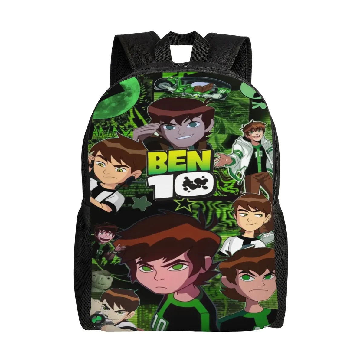 sac à dos multifonction ben 10 heatblast fiery character pour la rentrée scolaire, sac à dos pour étudiants ben 10