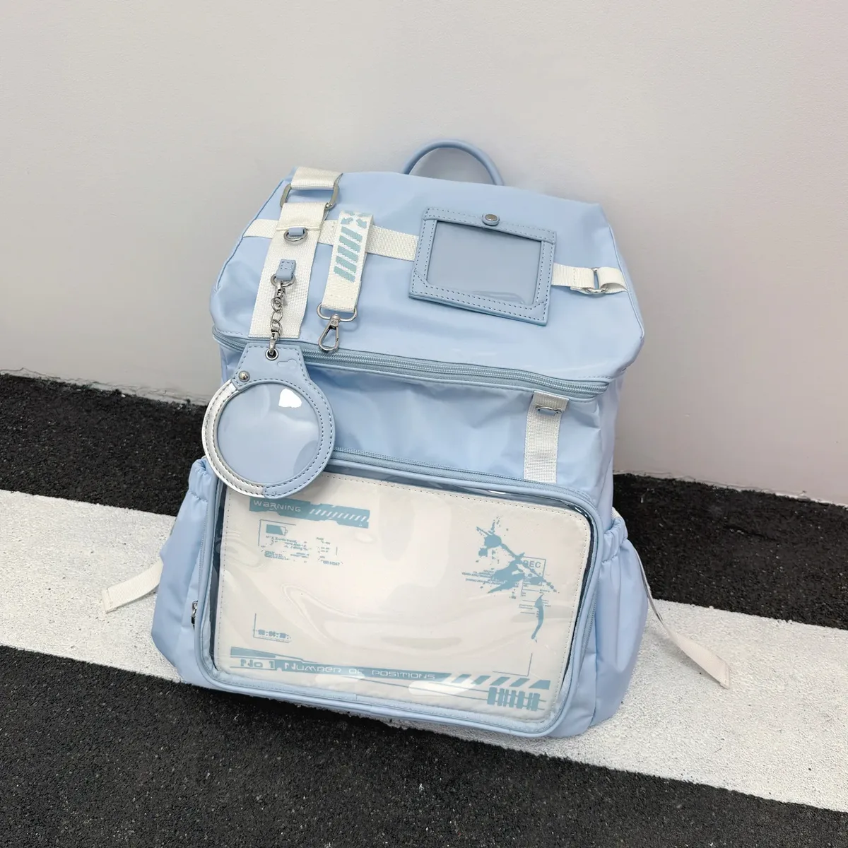 sac d'ordinateur 16 pouces de style académique japonais, grande capacité, polyvalent pour étudiants, loisirs et voyages, sac à bandoulière ergonomique