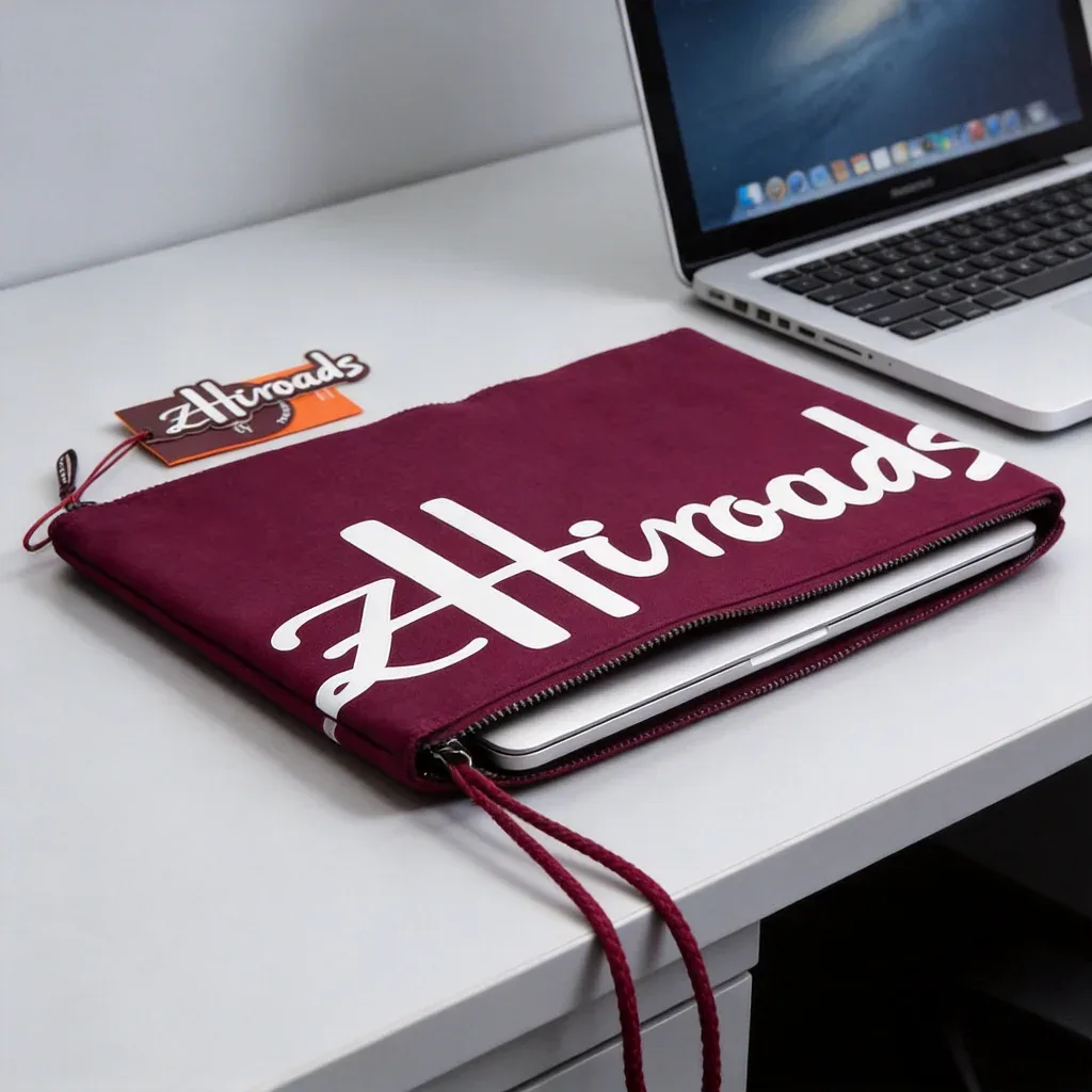 sac pour ordinateur portable en coton écologique, taille universelle, mallette de bureau durable pour les voya
