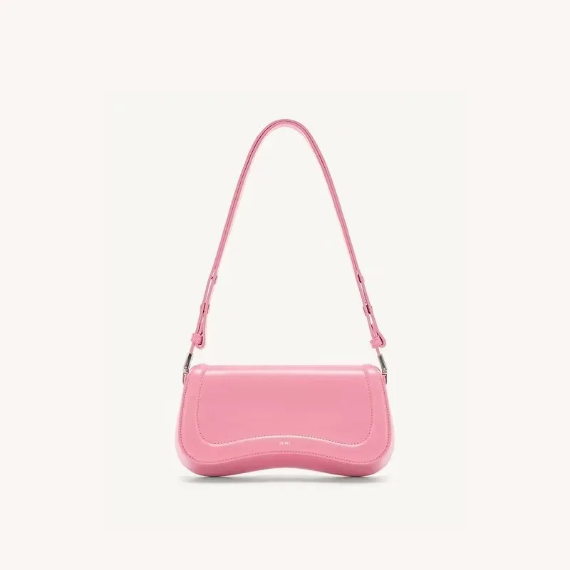 jwpei pudding bag joy sac à bandoulière réglable à une épaule pour femme, cuir véritable 1c56, simple et décontracté