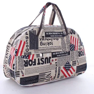 41 cm * 28 cm * 16 cm pas cher grande capacité femmes sac de voyage fourre-tout hommes bagages sac de sport nouvelle fleur impression femme sac à main pt1280