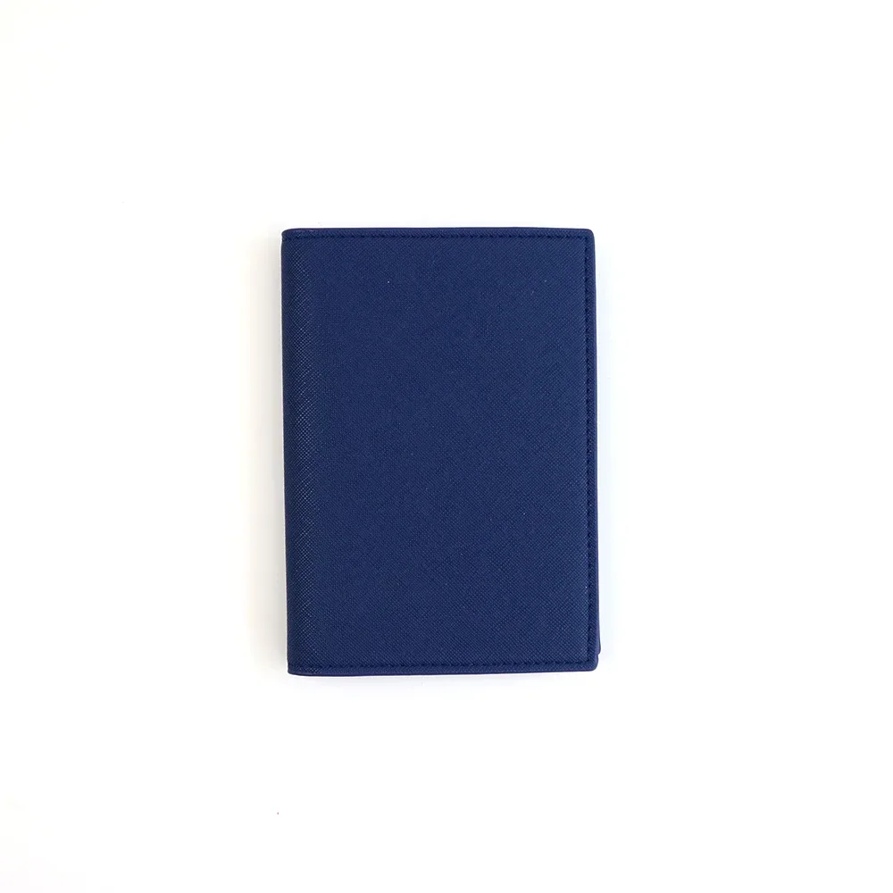 porte-passeport personnalisé en cuir pu avec étui de protection pour carte d'identité, pochette de rangement pour monnaie et cartes bancaires, sac de voyage pour passeport