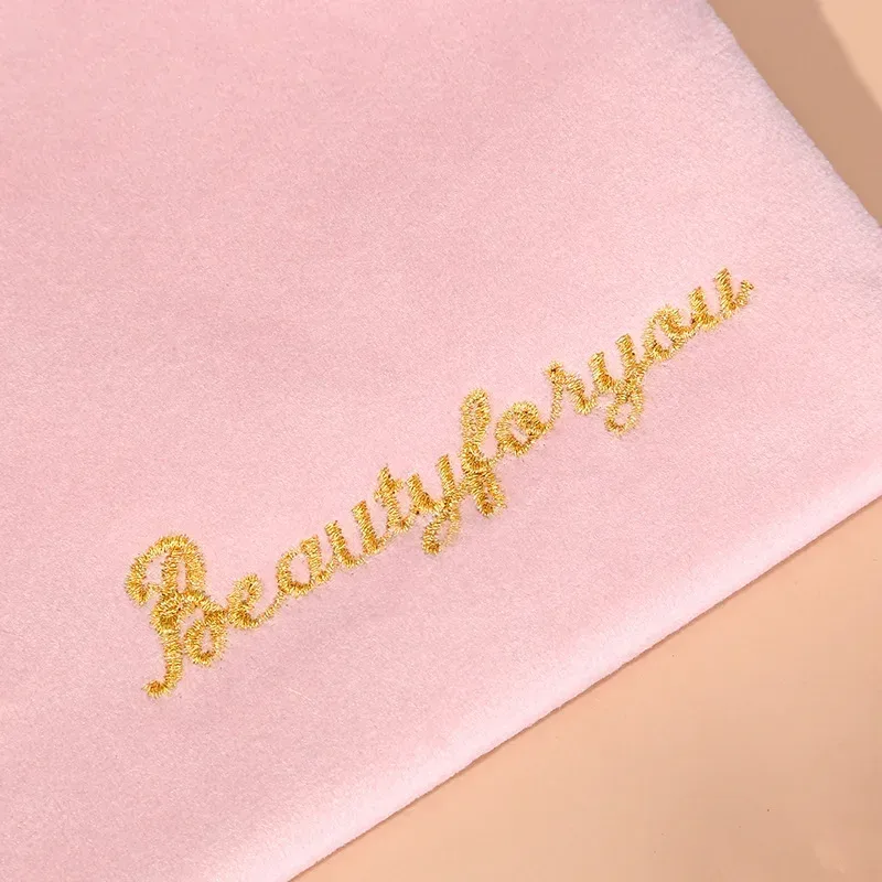 trousse de maquillage en velours avec fermeture éclair pour femme, trousse de toilette cosmétique pour femme, trousse de maquillage d'extérieur pour fille, grande capacité, nouveau