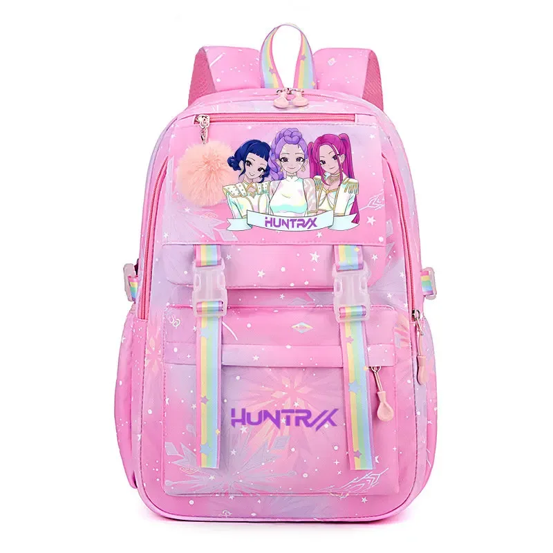 sac à dos kpop demon hunters pour étudiantes, lycéennes, collégiennes, polyvalent, adapté au quotidien et aux activités de plein air