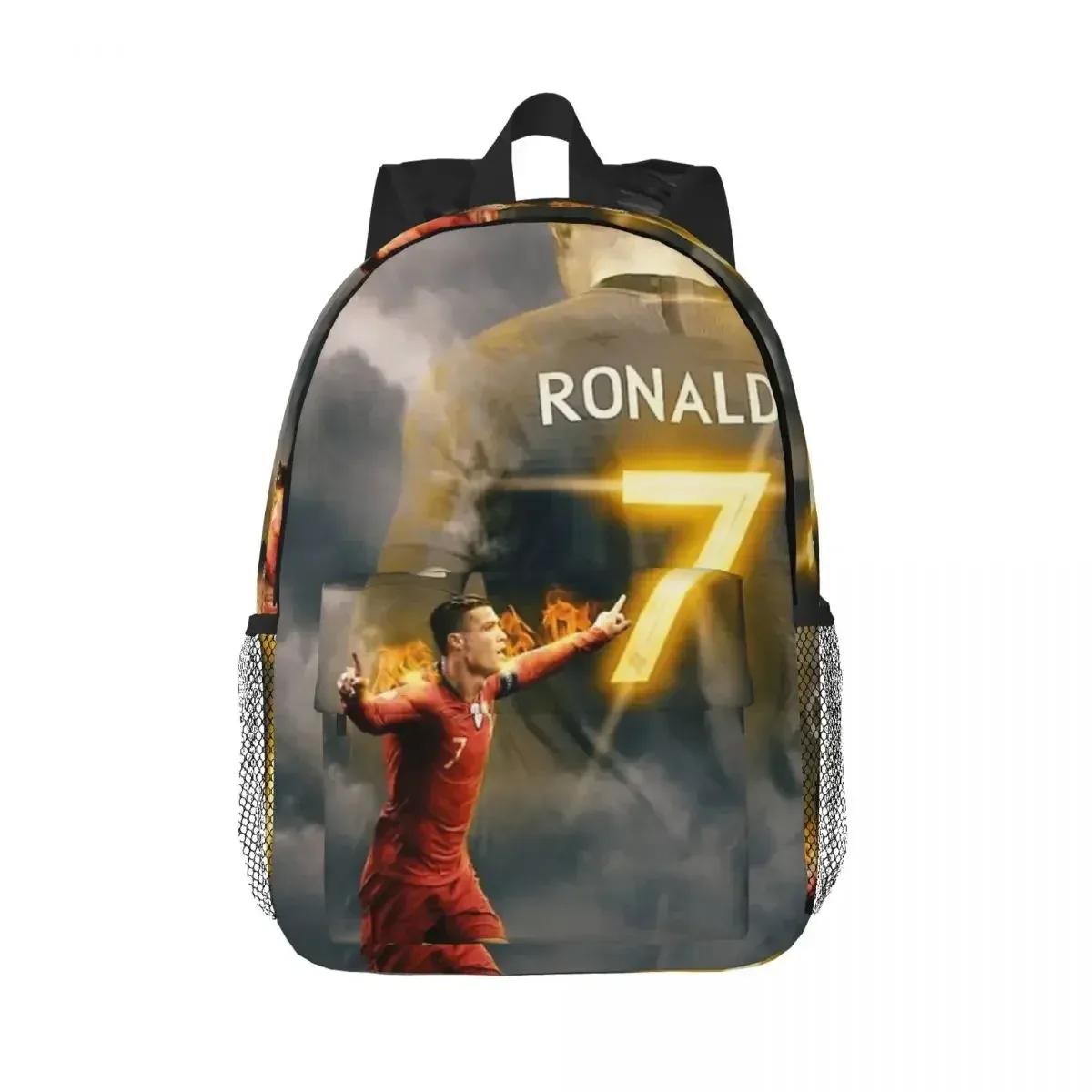 sac à dos cr7 cristiano ronaldo pour enfants, cartable pour adolescent, sacs d'école de dessin animé, sac à dos de voyage, sac initié, grande capacité