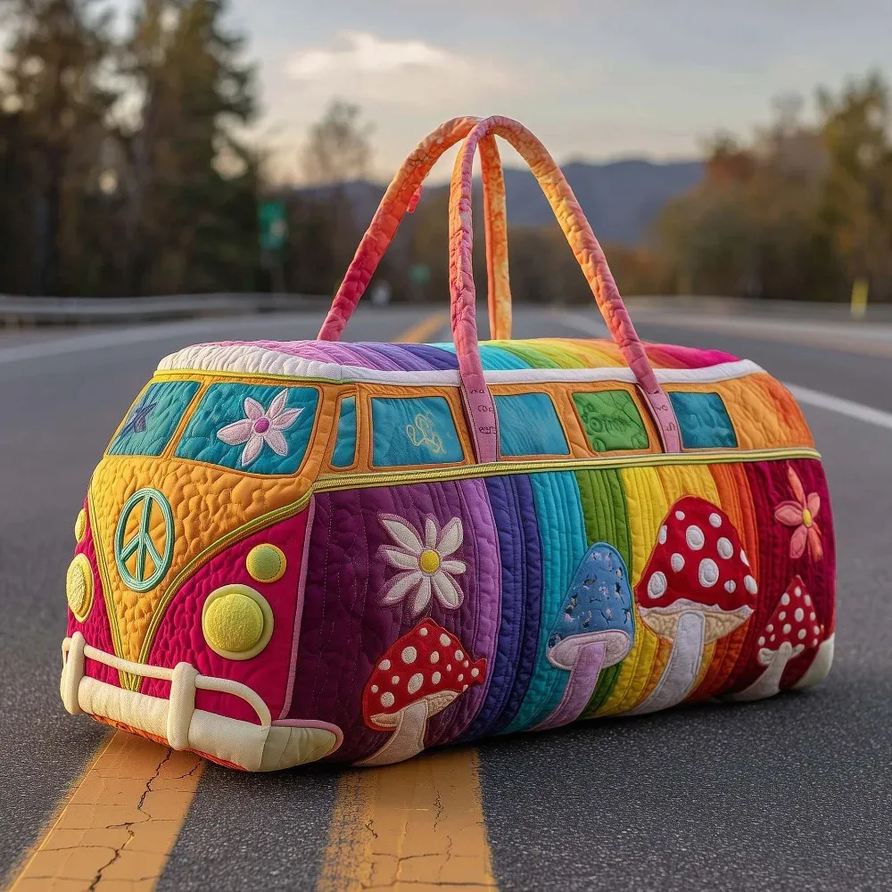 sac de voyage matelassé 3d imperméable grande capacité pour courte distance, sac fourre-tout, sac de sport pour camping et randonnée