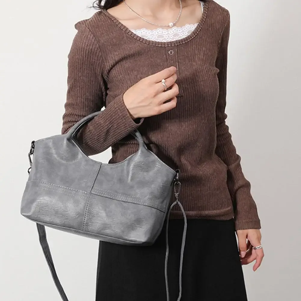sac à bandoulière léger en cuir pu pour femmes, grand sac à bandoulière de banlieue, sangle souple, fourre-tout de travail et de voyage, y0f9, nouvelle collection