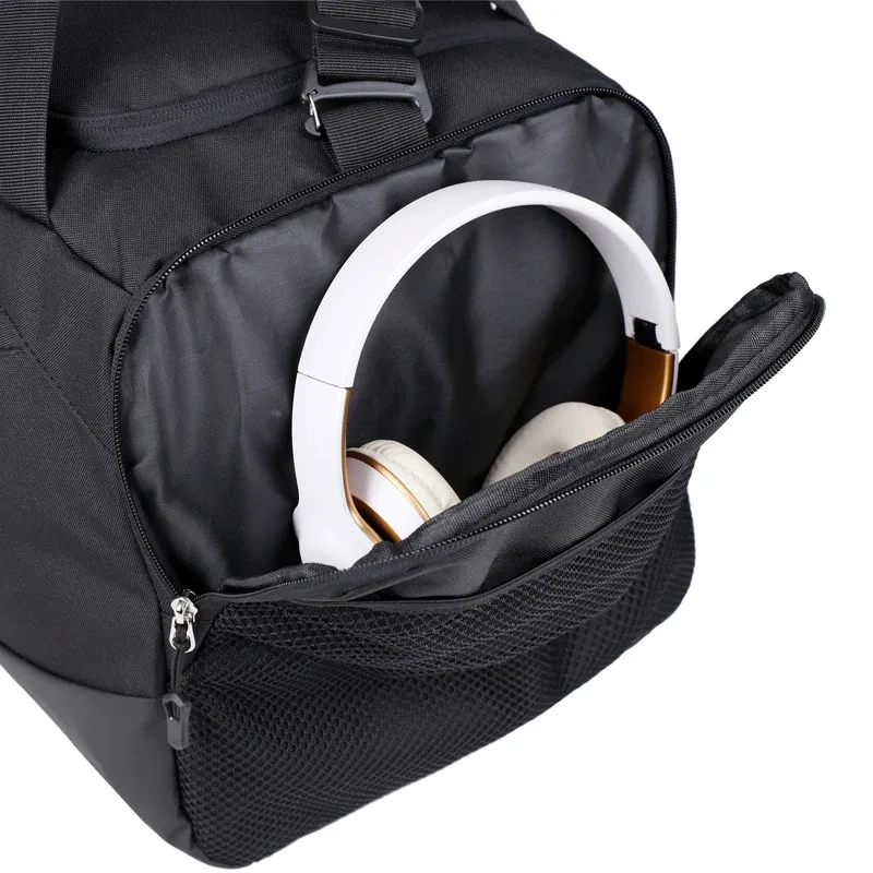 sac de fitness de grande capacité avec logo personnalisé pour homme, sac de voyage, grand bagage, sac de boxe, sac de sport, motif de nom imprimé