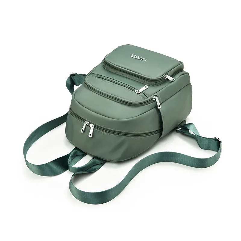 sac à dos multi-poches pour femmes, décontracté et tendance, grande capacité, sac à dos de voyage pour filles, sac à dos de haute qualité en tissu, sac à dos de jour