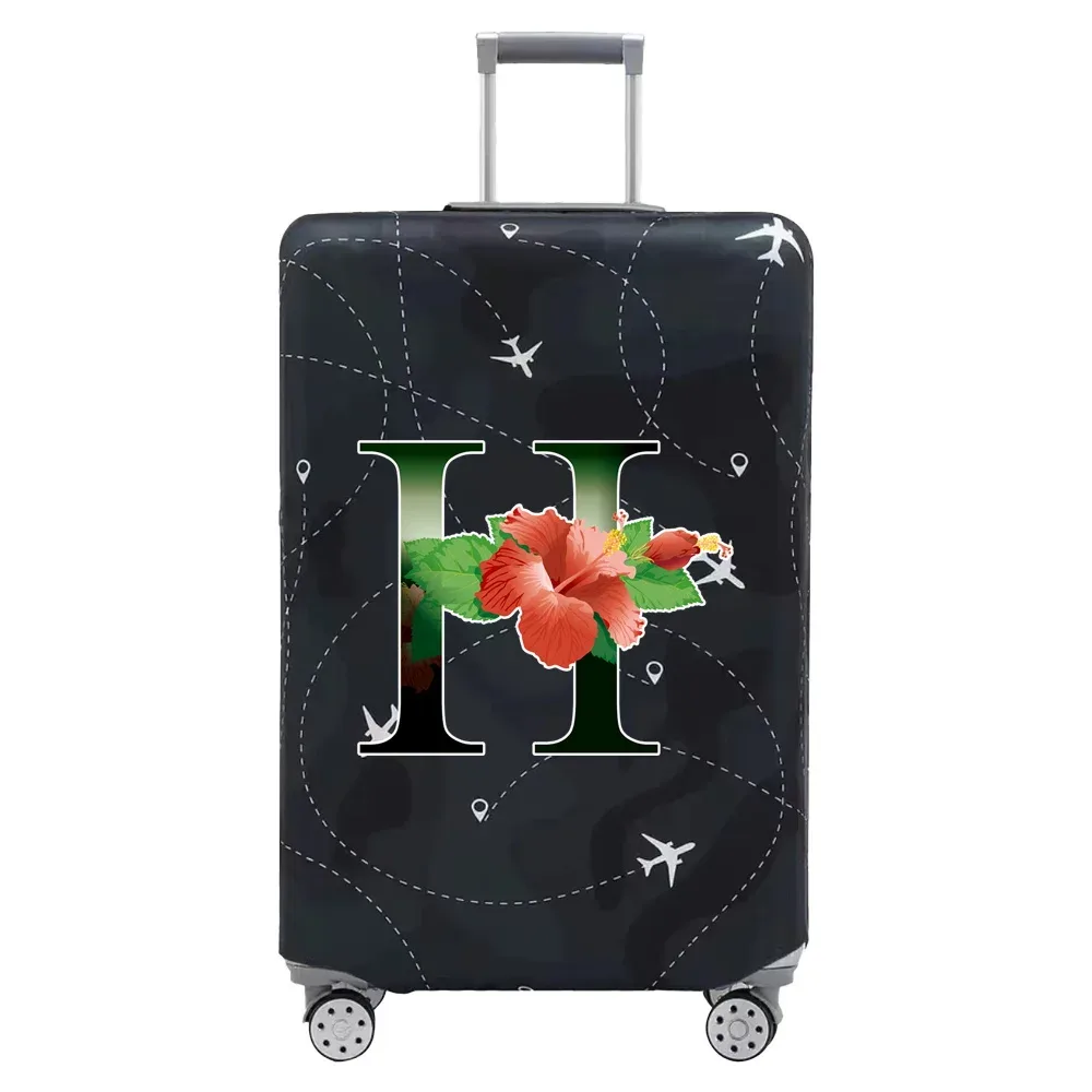 housse de protection pour bagages, accessoires de voyage, anti-poussière et résistante à l'usure, série letter, 18-32 pouces