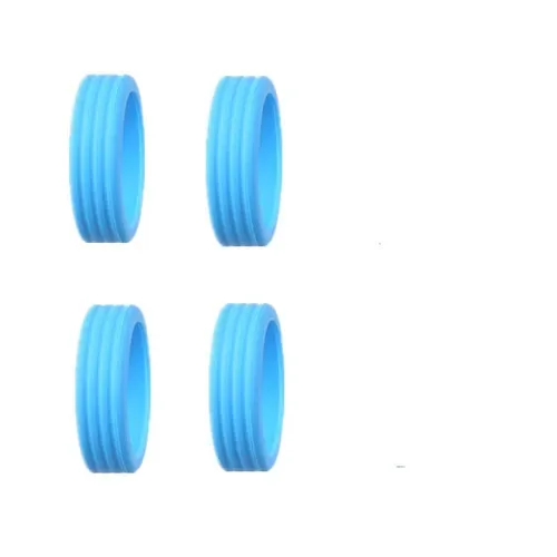 4/8 pièces protège-roues en caoutchouc pour valise, housse de protection pour roulettes de trolley, accessoire de protection silencieuse pour roues de bagages