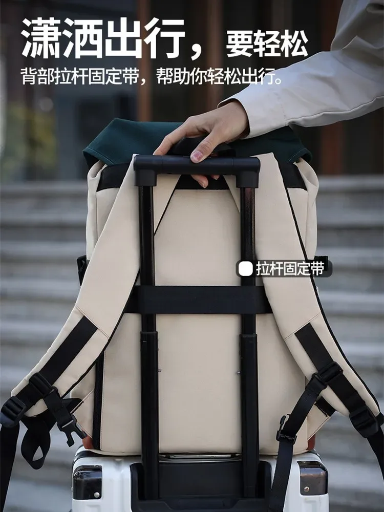 nouveau sac à dos de grande capacité sacs à dos multifonctionnels pour hommes sac de voyage de loisirs, mochila d'ordinateur d'affaires à la mode pour étudiant